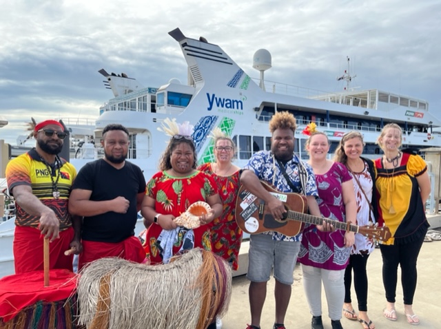 MV YWAM PNG RETURNS TO AUSTRALIA AFTER SUCCESSFUL DEPLOYMENT TO PNG