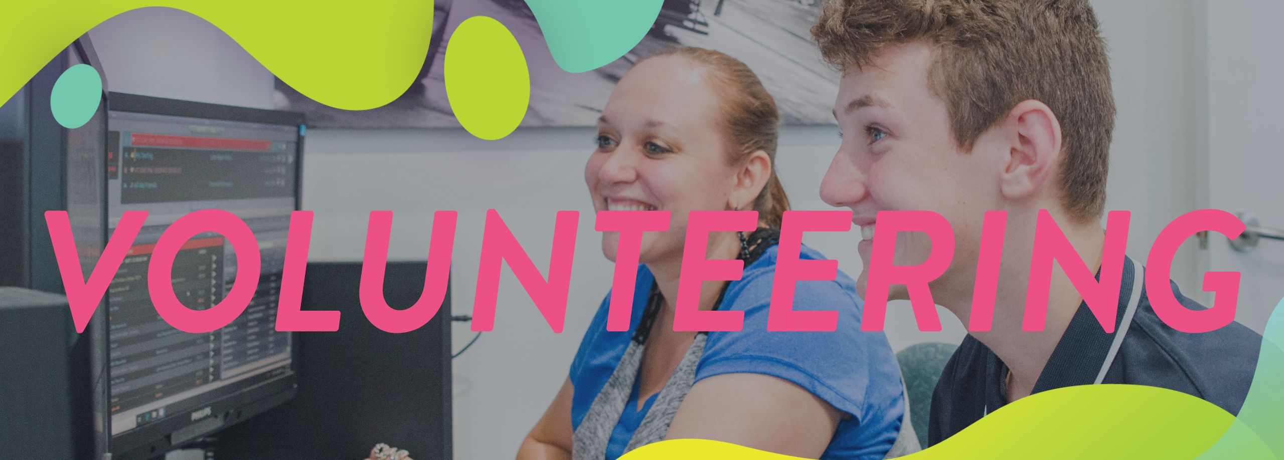 find out more about volunteering
