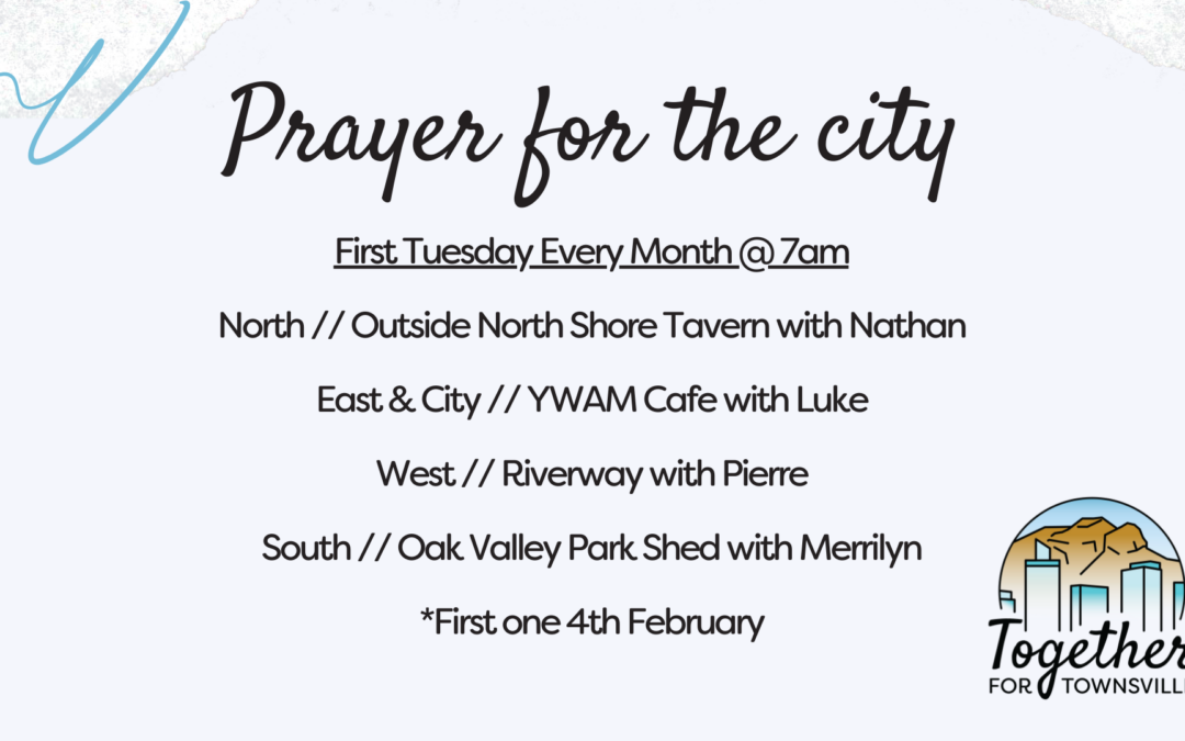 PRAYER FOR THE CITY!