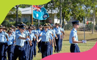 AIR FORCE CADETS FREEDOM OF ENTRY TO CITY